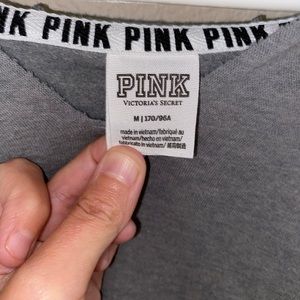 Cropped Pink Hoodie
